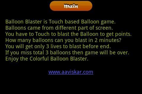 Balloon Blaster Free
