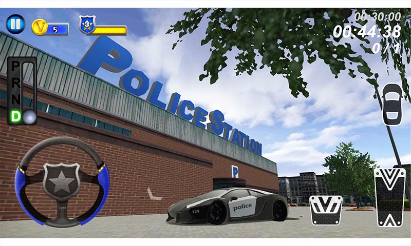 Police Parking 3D Extended 2
