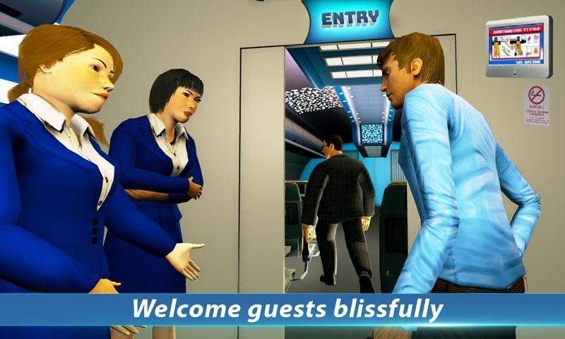 Airhostess Flight Pilot 3D Sim