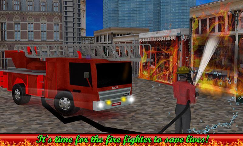 Firefighter Truck Simulation