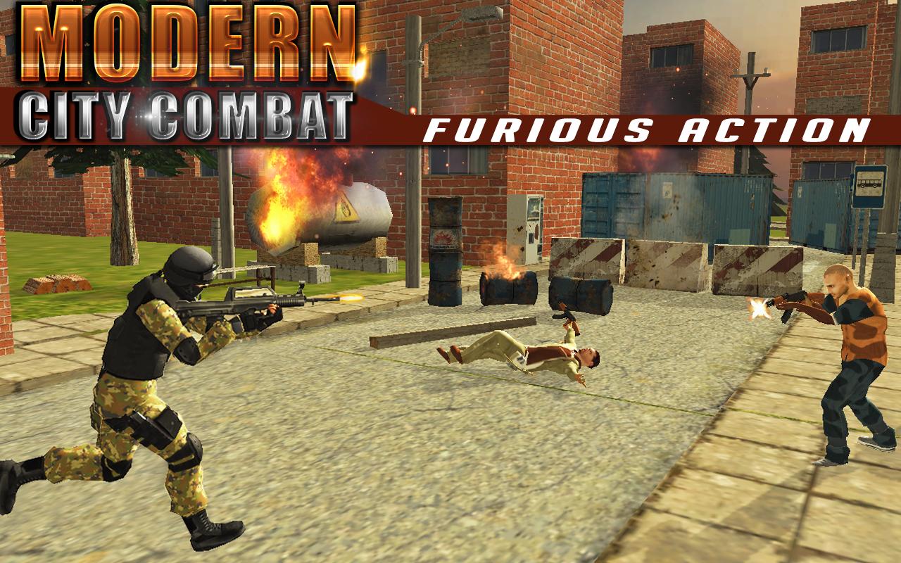 Modern Crime City Combat