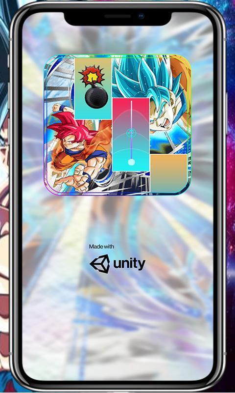 Dragon Ball Super Piano Tiles
