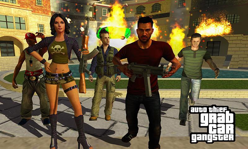Auto Thief City Gangster