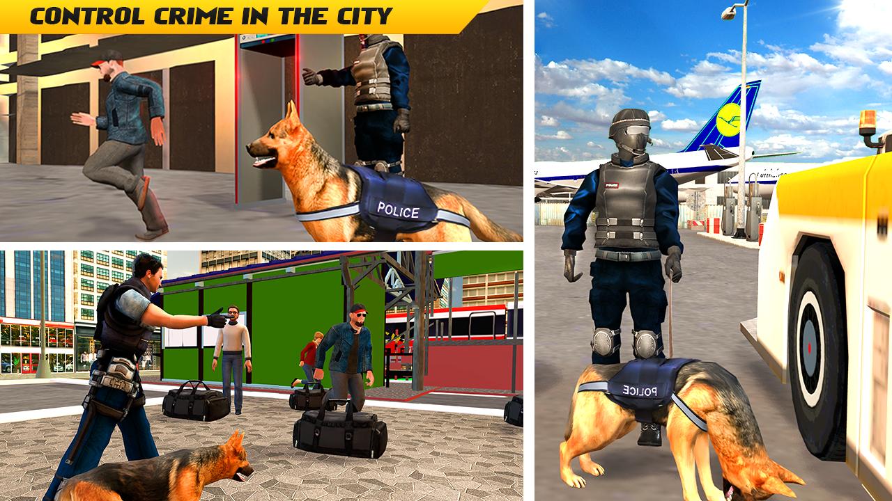 Police Dog n Police Car Rush