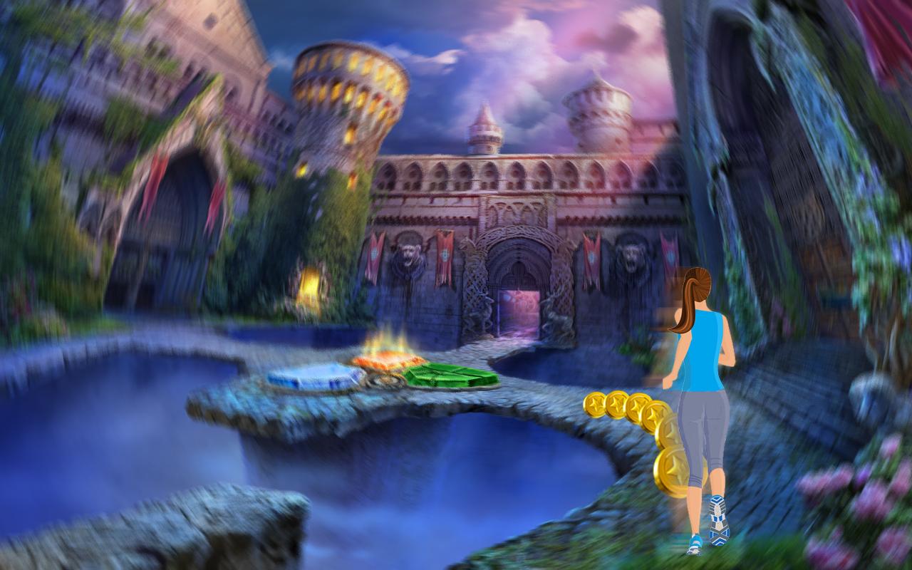 Subway Castle Girl Run