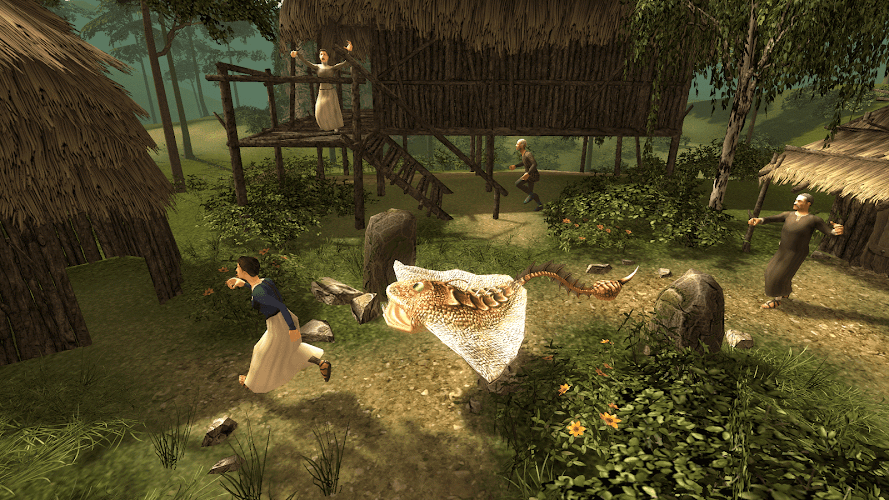 Flying Monster Simulation 3D