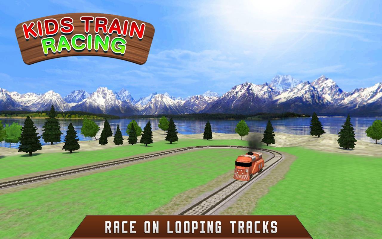 Kids Train Racing