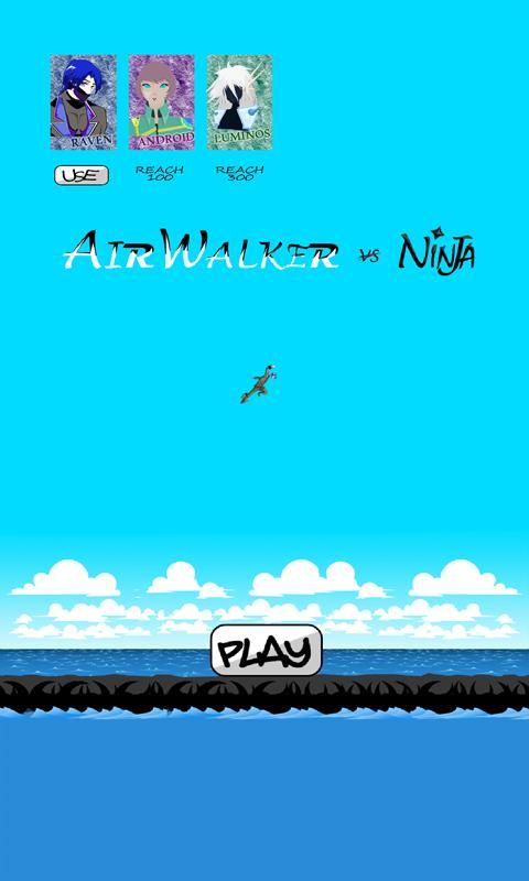 Air Walker vs Ninja