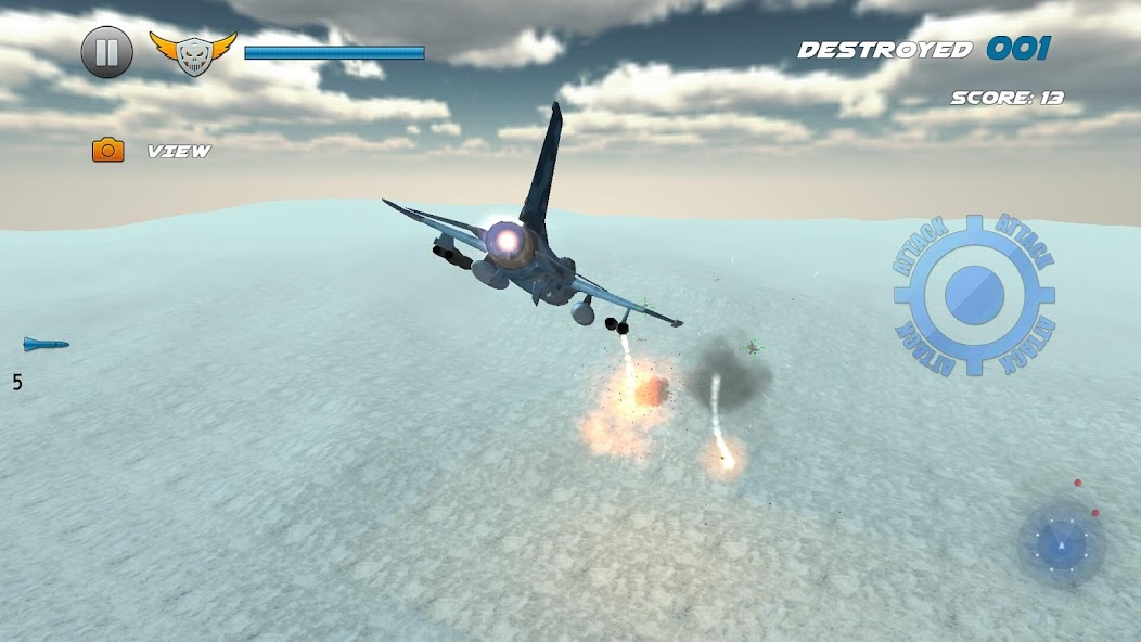 Plane Fighter Fly Simulator