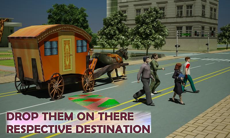 Horse Carriage Transport Drive