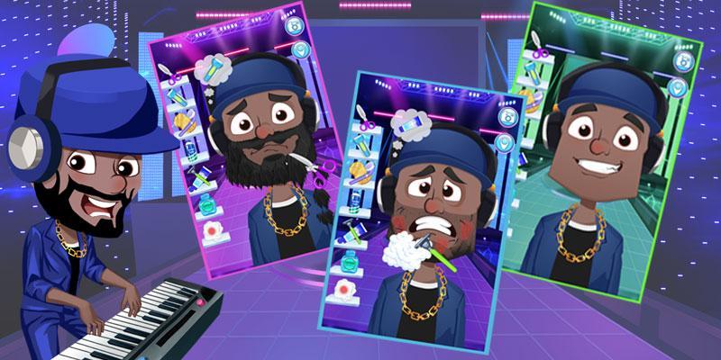 Crazy Rockstar Shave - Shaving