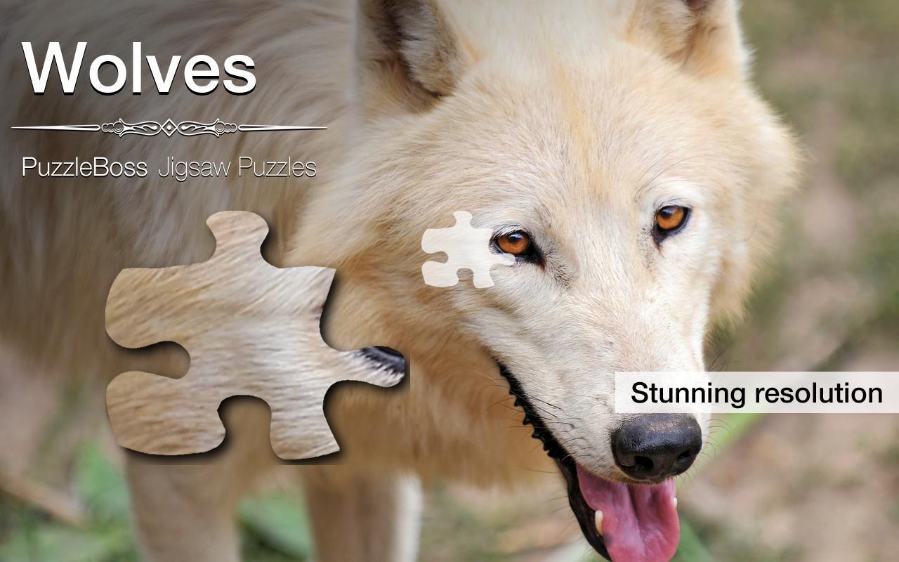 Wolves Jigsaw Puzzles Demo