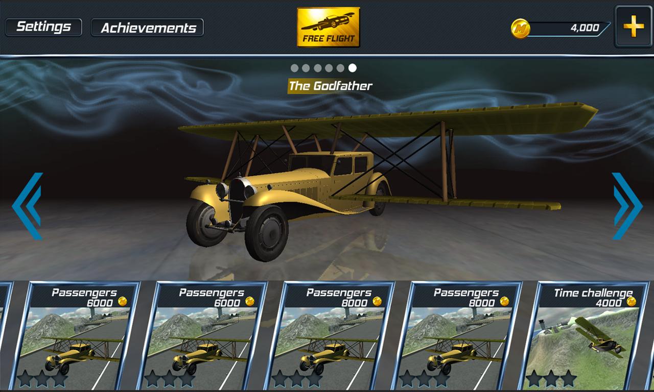 Flying Mafia Car Simulator 3D