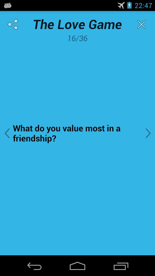 36 Questions - The Love Game