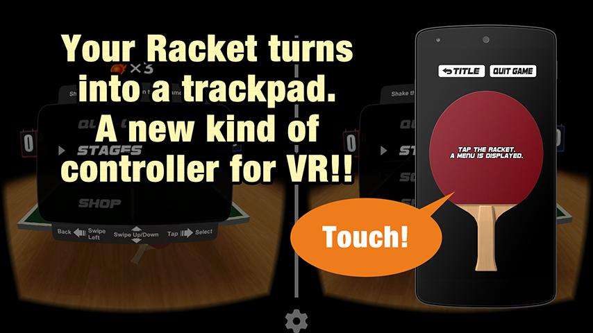 VR Swing Table Tennis Cardbd