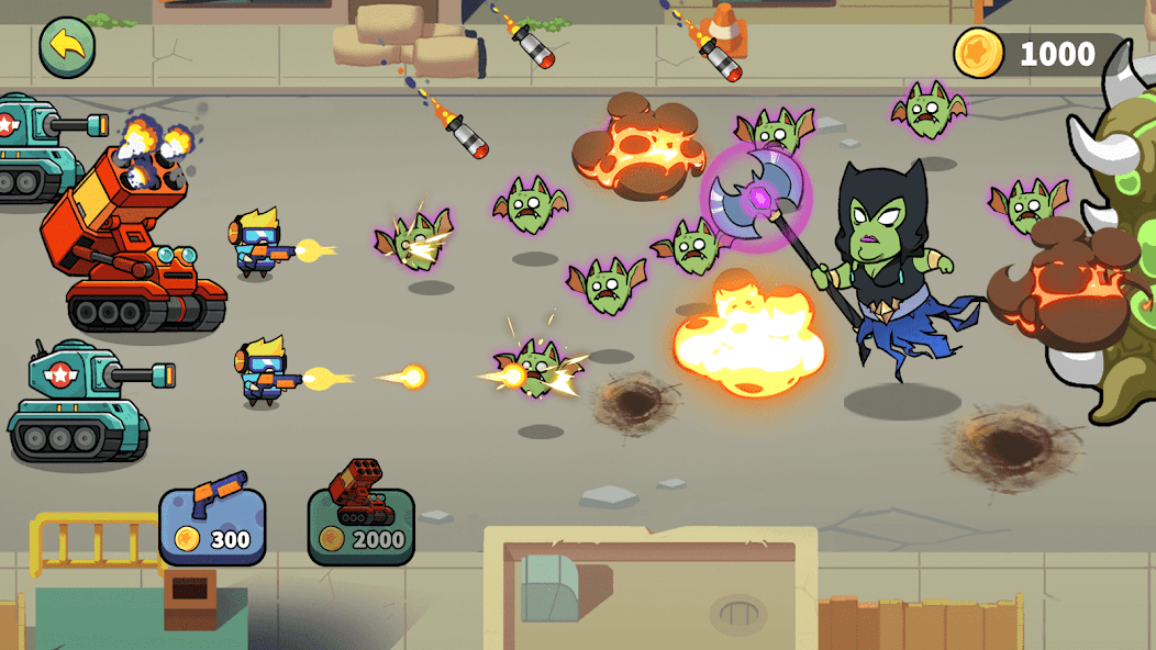 Merge Mech vs. Zombie Brawl