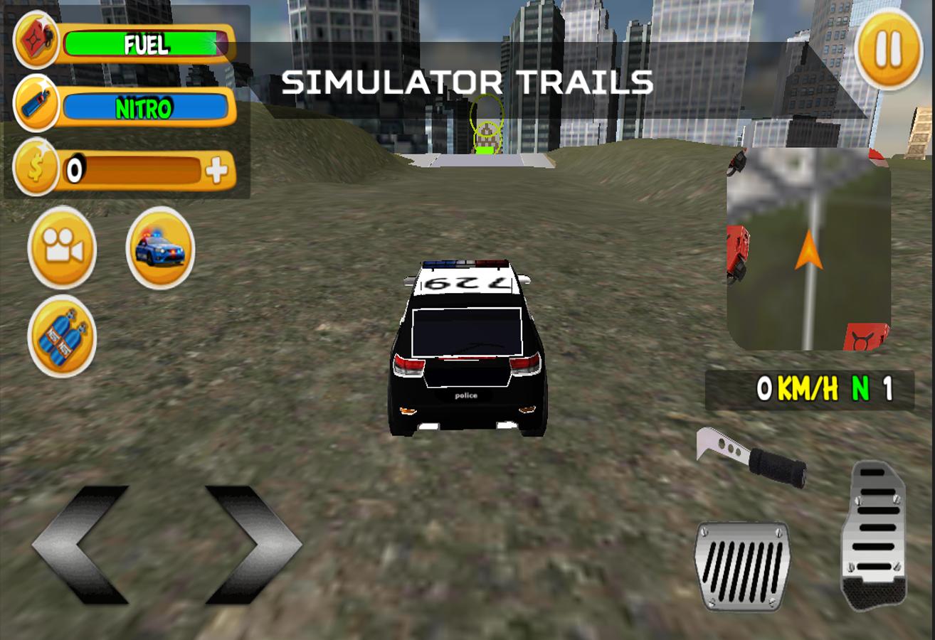 Police 4x4 Jeep Simulator 3D
