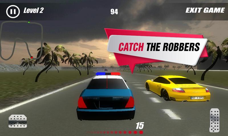 Police Chase Hot Wheels