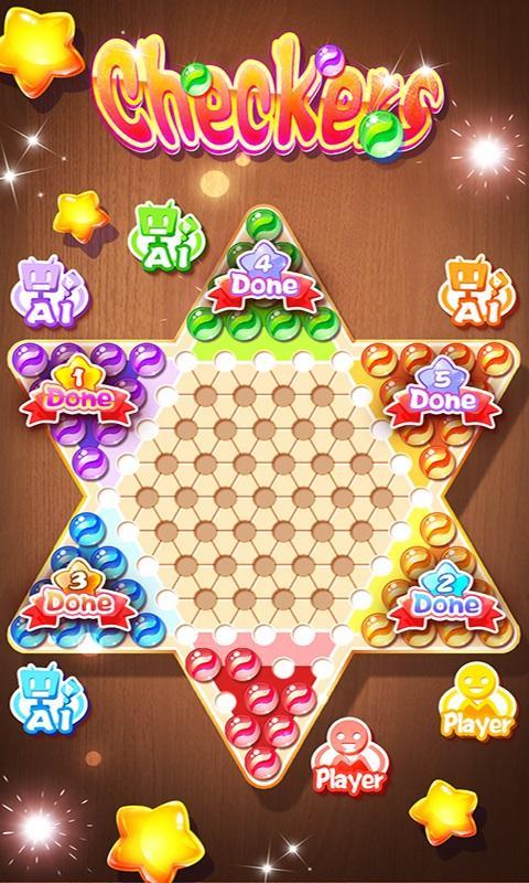 Chinese checkers-simple halma