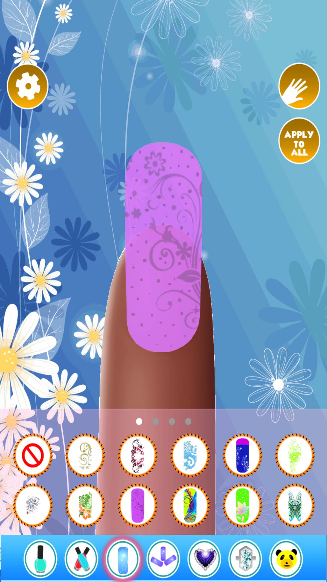 Nail Polish Princesses Games