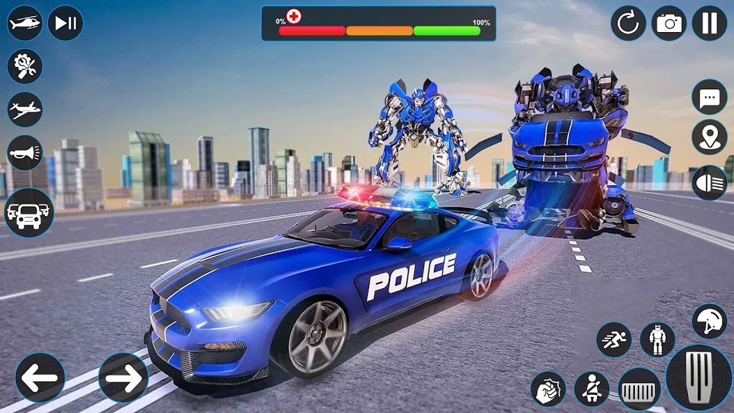Police Robot Transport Games