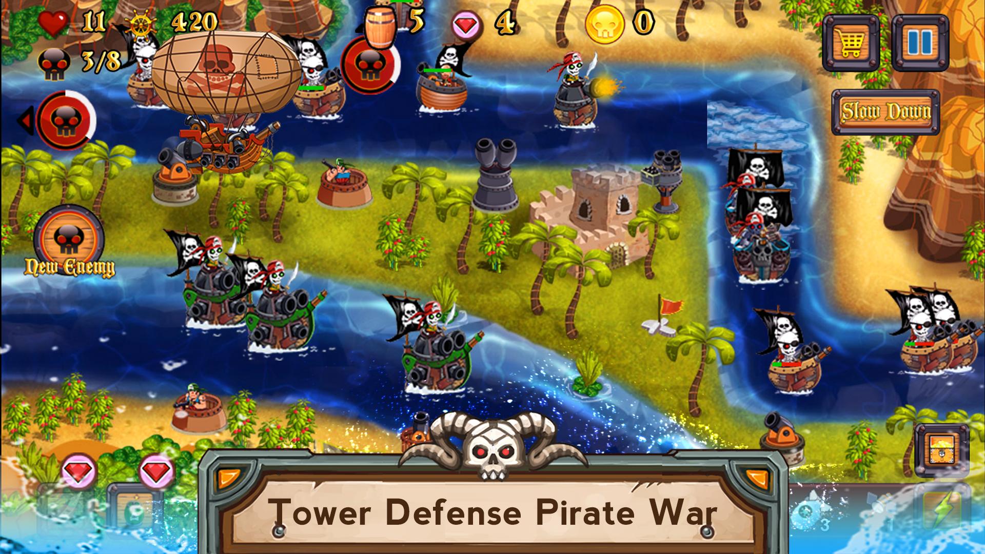 Tower Defense Pirates TD