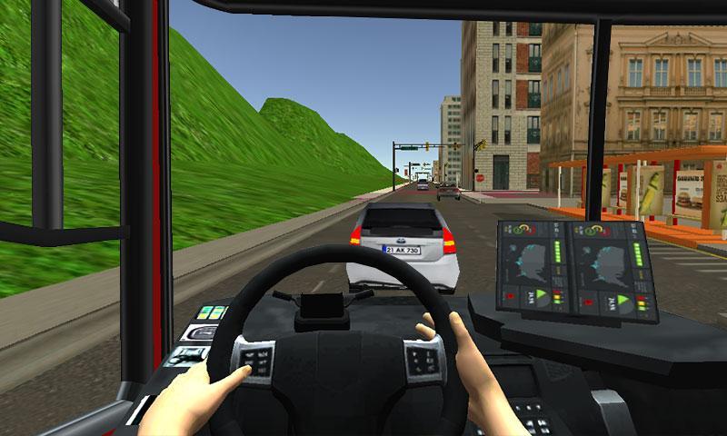 Driving In Bus