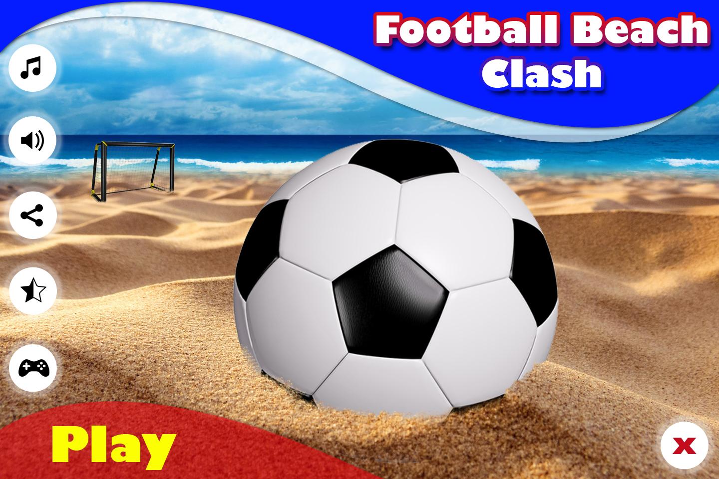 Footlball Beach Clash