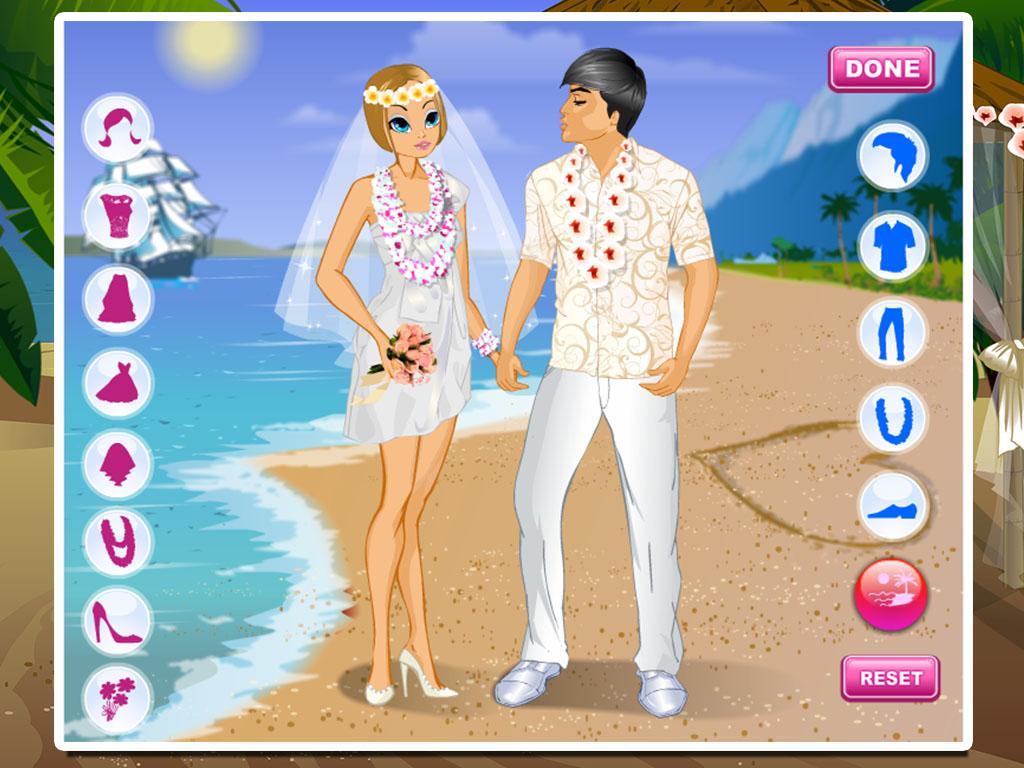 Queen wedding dressup