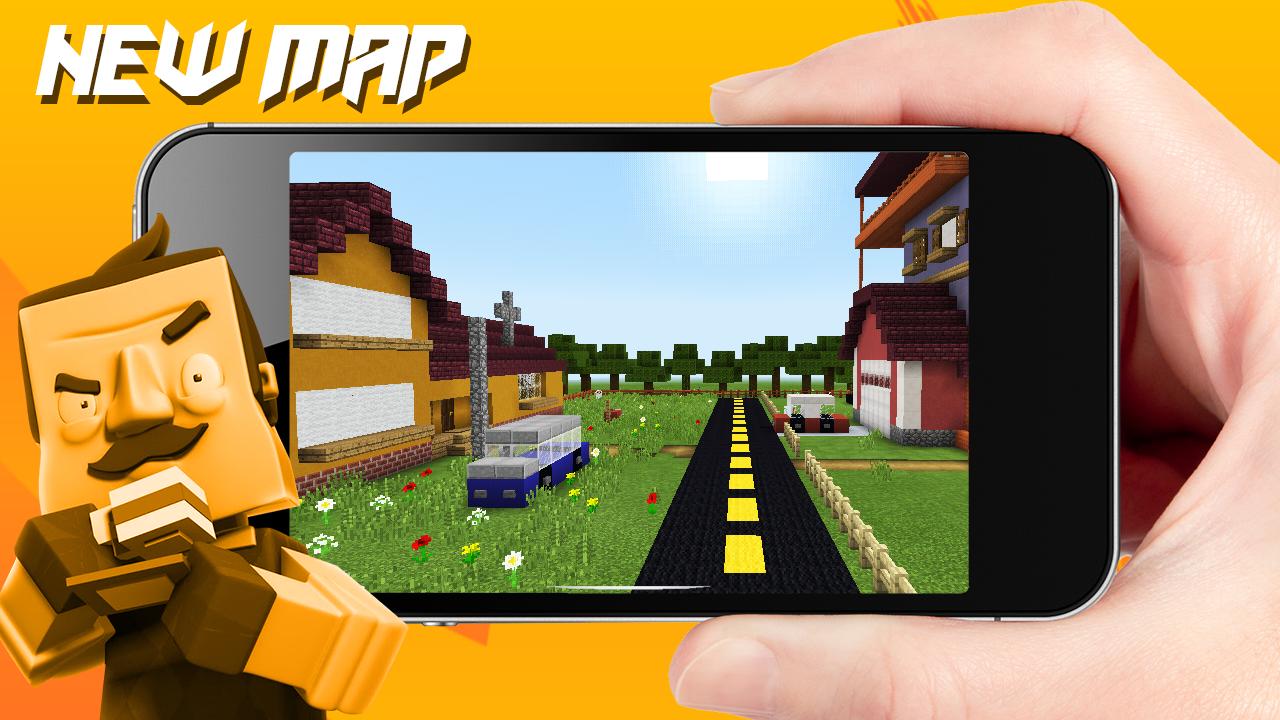 New Hey Neighbor Adventure Minigame MCPE 2018