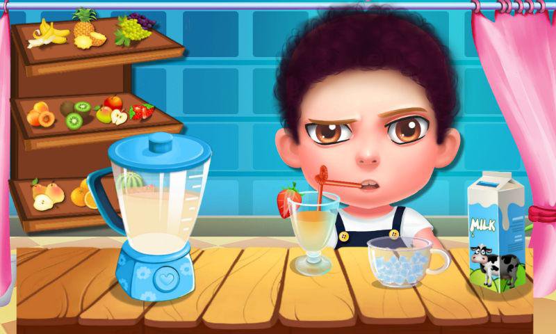 Modern Lady's Cute Twins