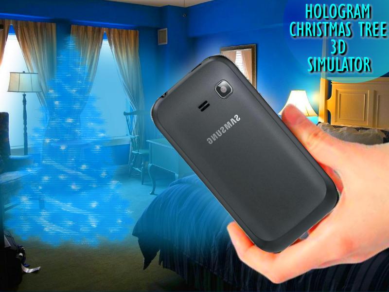 Christmas tree Hologram joke