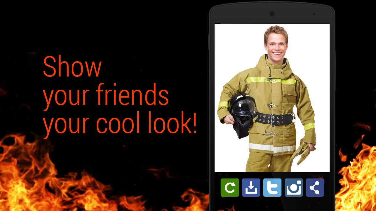 Firefighter Costume Form