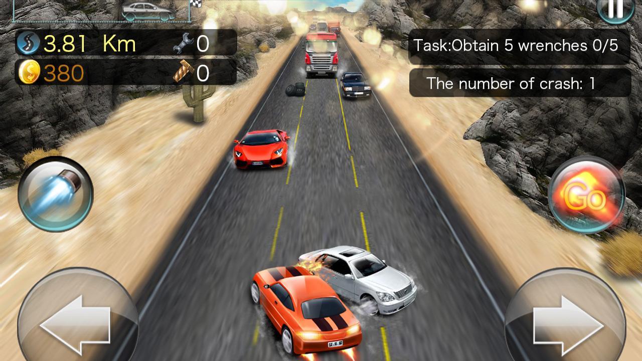 Car Racing - Turbo Rush Racing