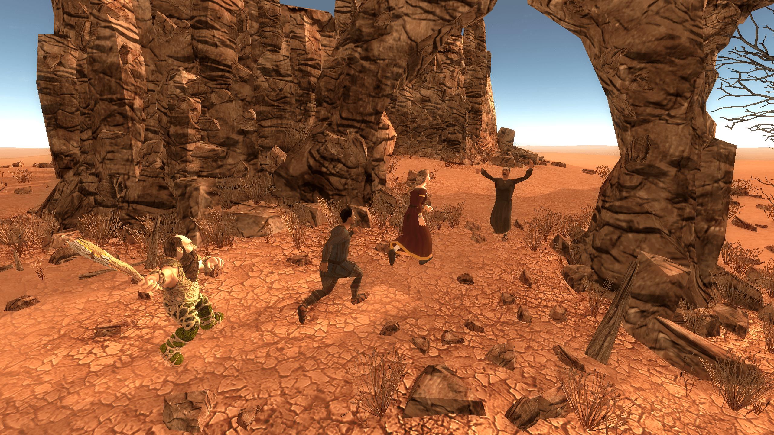 Gnome Warrior Simulation 3D