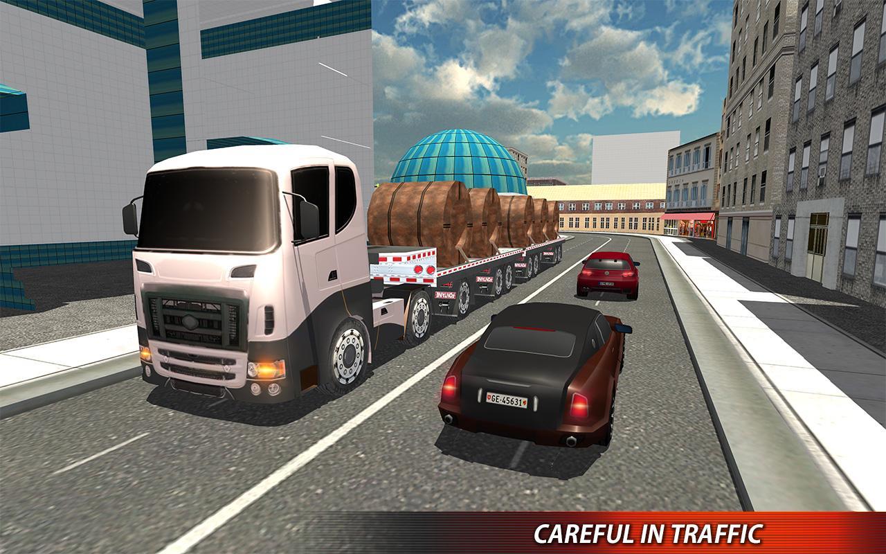 Big Rig USA Truck Parking Game