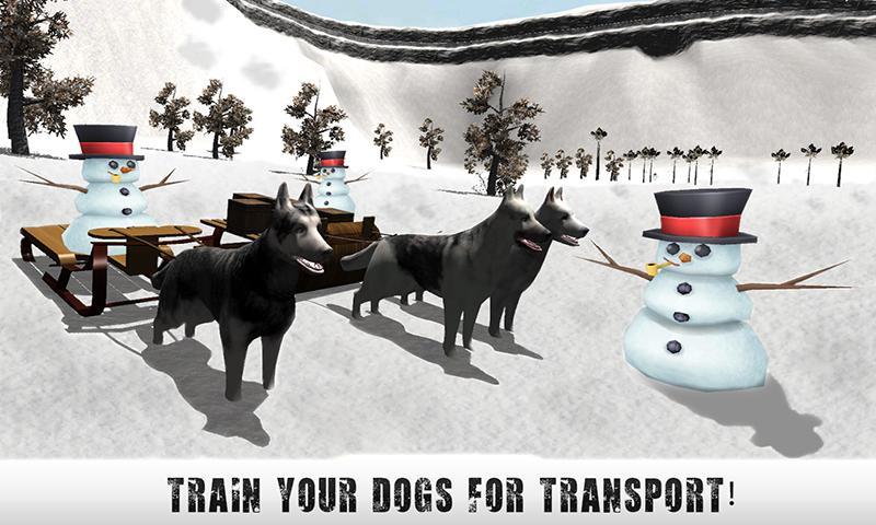 Snow Dog Sledding Simulator 3D