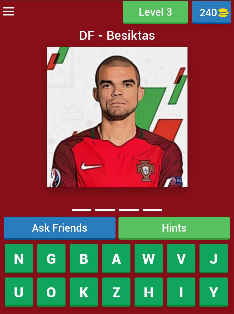 World Cup 2018 : Portugal Player Quiz