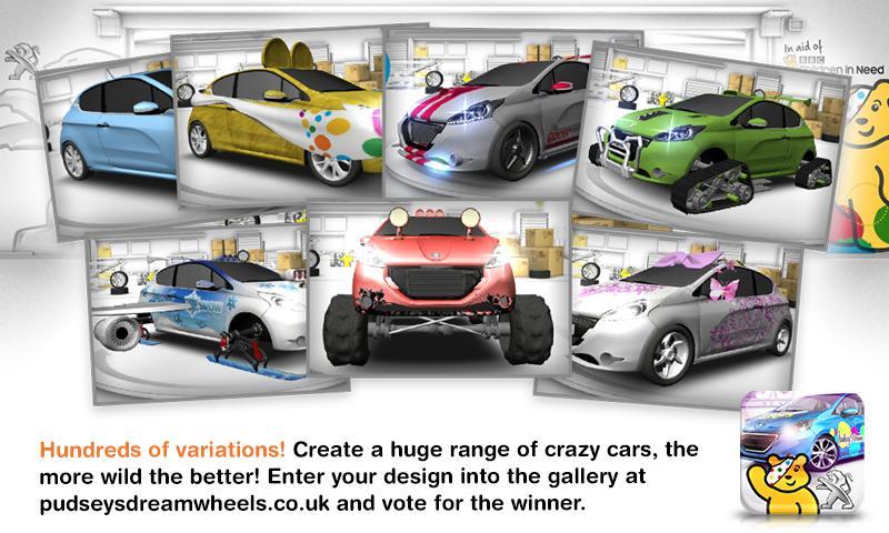 Pudsey's Dream Wheels