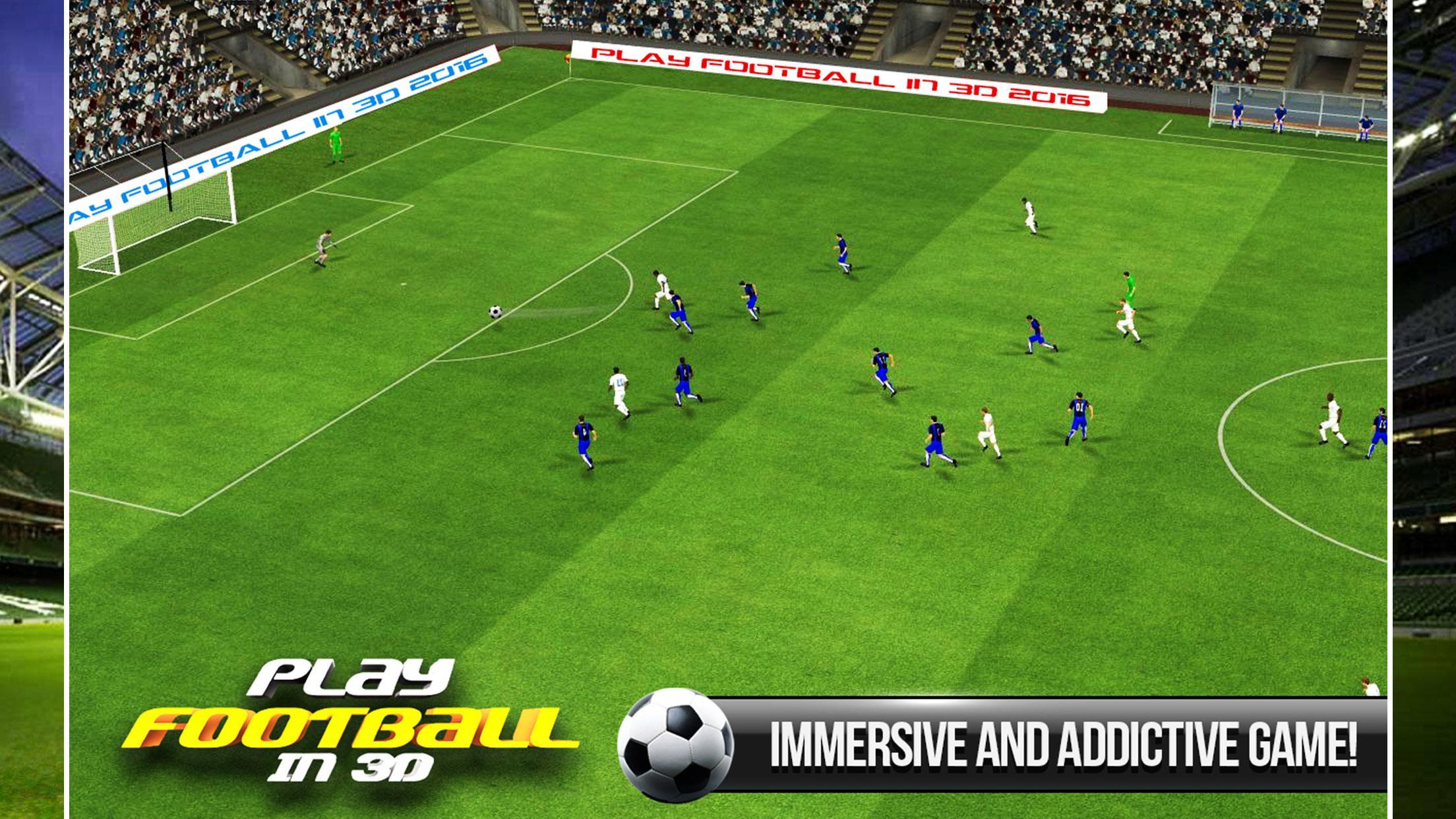 Play Football In 3D