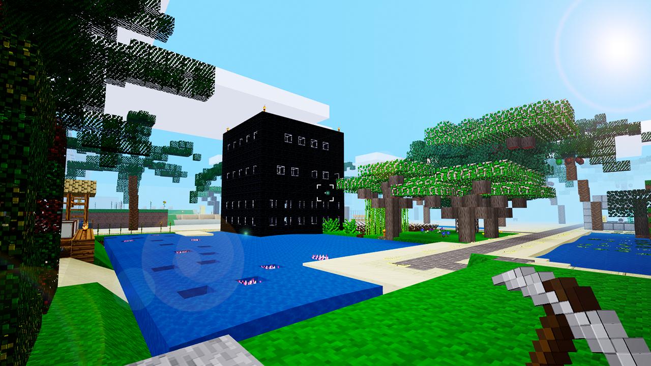 Craft 3d Block PvP Arena Building Simulator Game