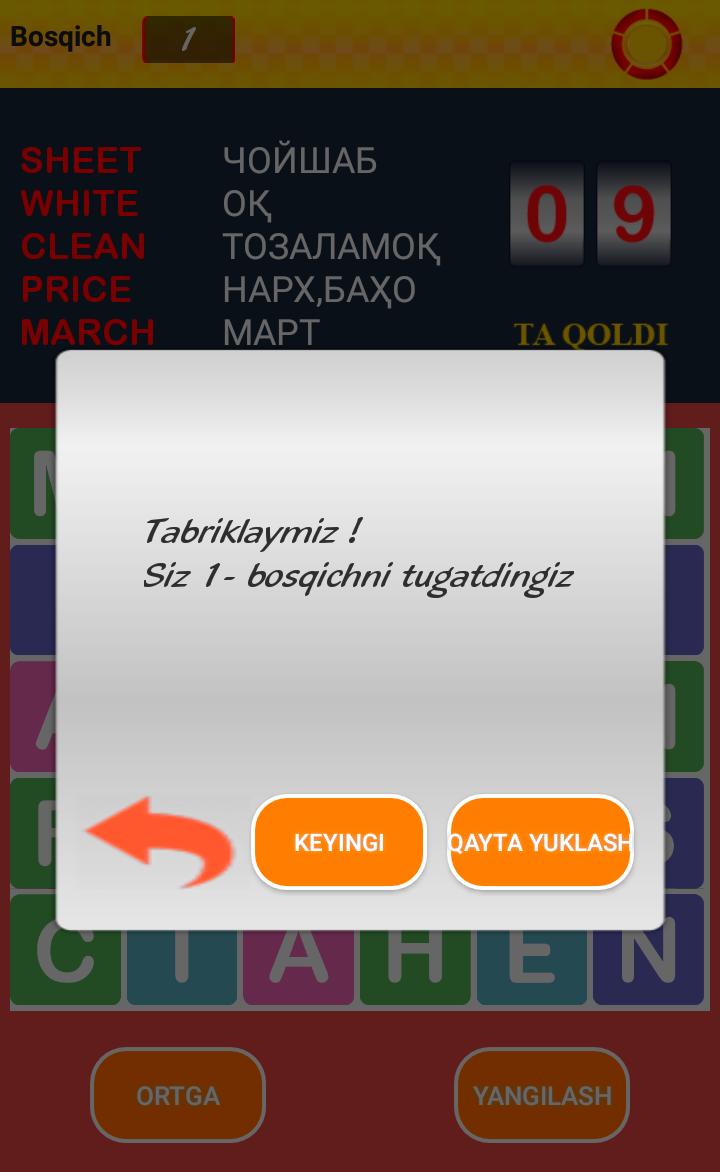 Inglizchani o`ynab o`rganamiz