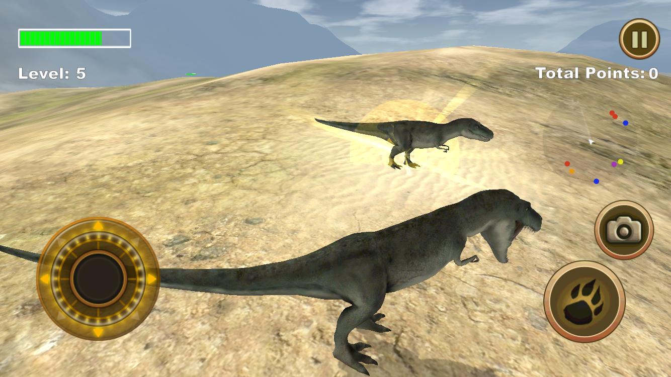 T-Rex Survival Simulator
