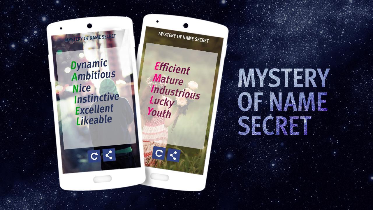 Mystery of Name Secret