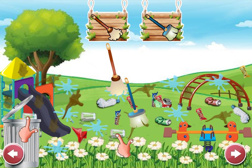 Cleaning games for girls