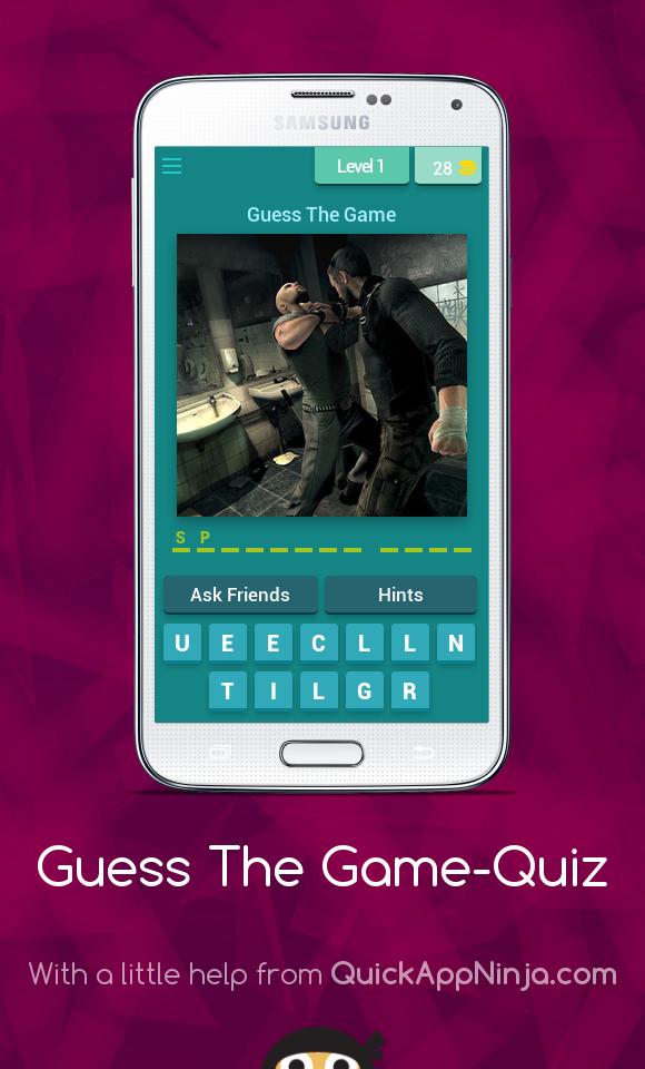 Guess The Video Game Quiz