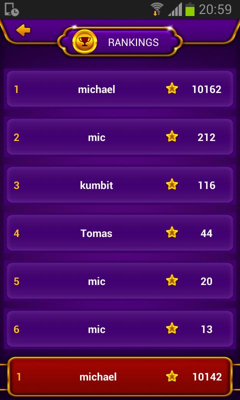 Hit me for the million