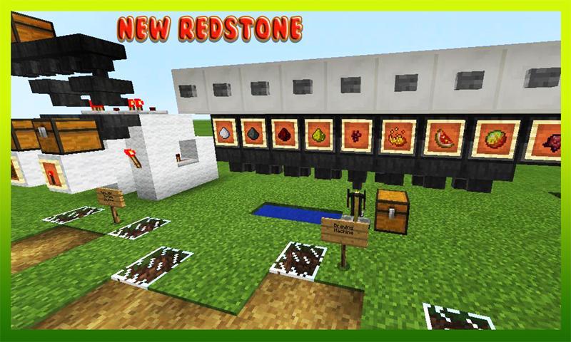Redstone Farm. Map for Minecraft