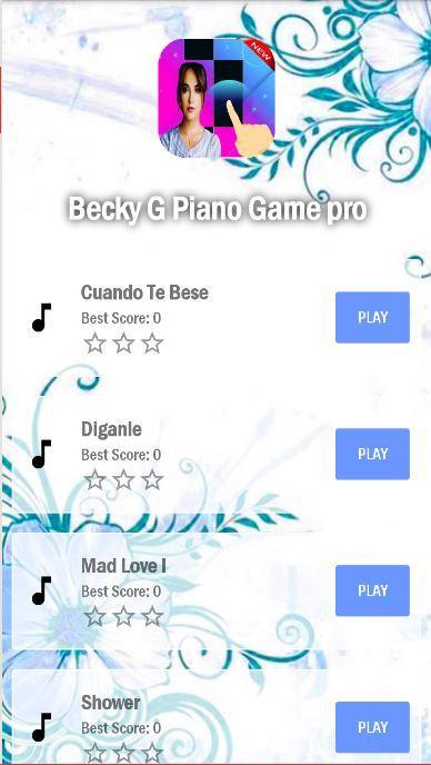 Becky G Piano Game pro