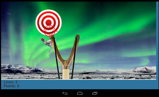 Shoot the angry bird